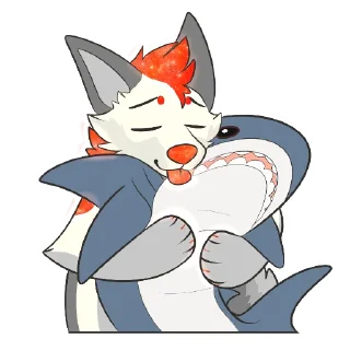 😮‍💨 emoji Teo Woof Telegram sticker 7 of 40