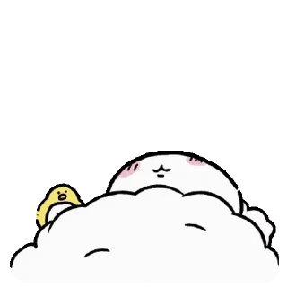 😊 emoji Small Cute Chiikawa 4 (吉伊卡哇) @kal_pc Telegram sticker 16 of 24