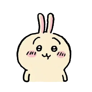 😊 emoji Small Cute Chiikawa 4 (吉伊卡哇) @kal_pc Telegram sticker 12 of 24