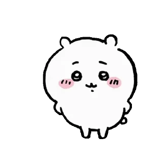 😊 emoji Small Cute Chiikawa 4 (吉伊卡哇) @kal_pc Telegram sticker 7 of 24