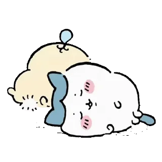 😊 emoji Small Cute Chiikawa 4 (吉伊卡哇) @kal_pc Telegram sticker 15 of 24