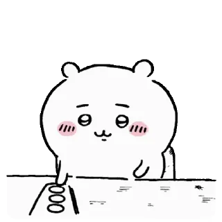 😊 emoji Small Cute Chiikawa 4 (吉伊卡哇) @kal_pc Telegram sticker 8 of 24