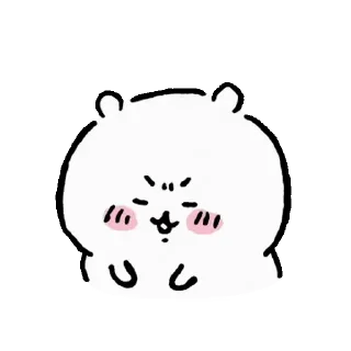 😊 emoji Small Cute Chiikawa 4 (吉伊卡哇) @kal_pc Telegram sticker 3 of 24