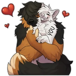 ❤️ emoji Moon's Fav Snugs — @stckrRobot Telegram sticker 13 of 120