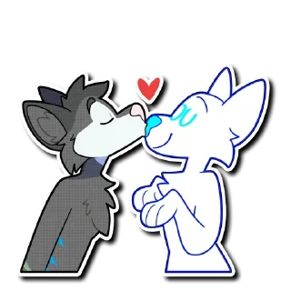 😘 emoji Moon's Fav Snugs — @stckrRobot Telegram sticker 1 of 120