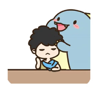 ❤️ emoji My Dino Friend • @xxyuji Telegram sticker 11 of 24