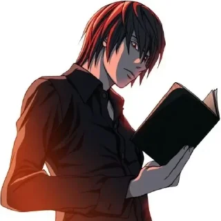 👿 emoji Death Note Telegram sticker 11 of 78