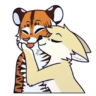 💞 emoji Kaz & Felix Telegram sticker 10 of 12