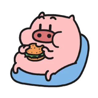 🐷 emoji 乖巧的菜豬 Telegram sticker 13 of 50