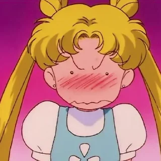 Sticker from sailor moon