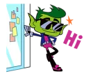 😛 emoji Teen Titans Go! Telegram sticker 13 of 40