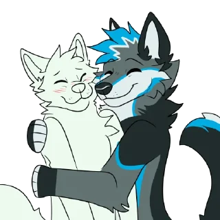 Sticker from Knox the Wolf