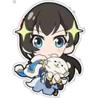 😐 emoji Starlight-Chibis Telegram sticker 6 of 66