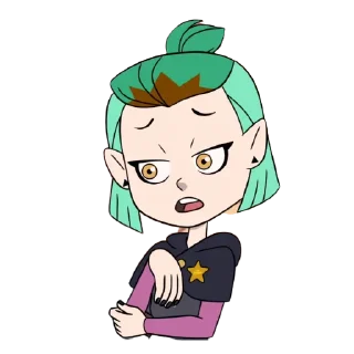 😏 emoji The Owl House Telegram sticker 7 of 56