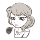 😔 emoji Giselle Telegram sticker 24 of 40
