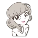 😊 emoji Giselle Telegram sticker 23 of 40
