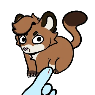 😤 emoji Dumb Cougar Telegram sticker 8 of 18
