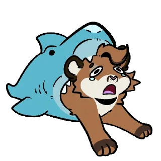 😫 emoji Dumb Cougar Telegram sticker 10 of 18