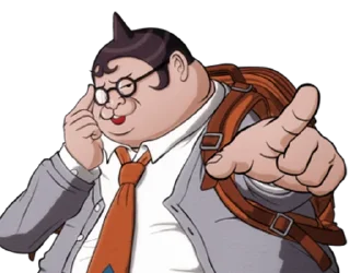 Sticker from Danganronpa