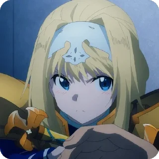 😾 emoji Alice Zuberg • SAO @animestickersii Telegram sticker 12 of 69