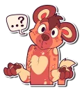 😶 emoji Cinnamon Wild Dog Telegram sticker 13 of 101