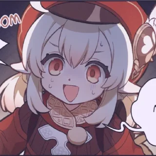 😰 emoji Genshin Impact @animestickersii Telegram sticker 17 of 115