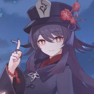☝️ emoji Genshin Impact @animestickersii Telegram sticker 9 of 115
