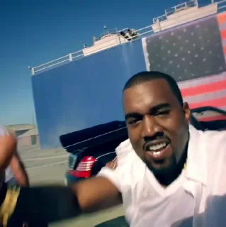Sticker from Wake Up Mr. West
