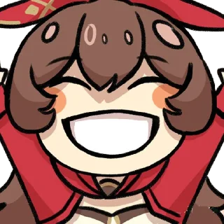 Sticker from genshin impact stickers