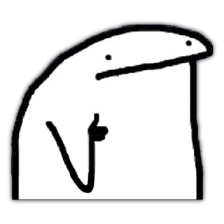 👍 emoji Cartoon Art - @JoseA132 — @stckrRobot Telegram sticker 7 of 115