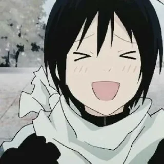 ☺️ emoji Noragami Telegram sticker 8 of 30