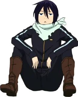 😐 emoji Noragami Telegram sticker 22 of 30
