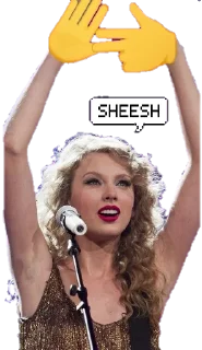 🎤 emoji SHEESH Telegram sticker 21 of 45