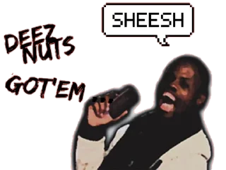🥜 emoji SHEESH Telegram sticker 7 of 45