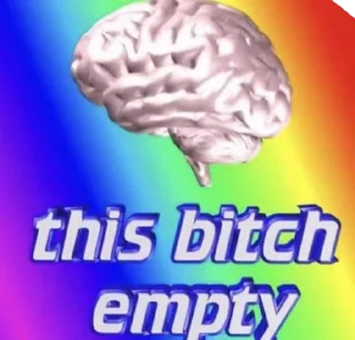 🧠 emoji 😶 Telegram sticker 10 of 86