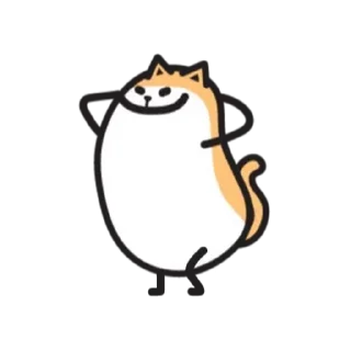 😊 emoji Bob Cat animated 6 @kal_pc Telegram sticker 4 of 24