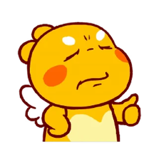😊 emoji QooBee Agapi ~ ANIMATED Sticker02 @kal_pc Telegram sticker 13 of 24