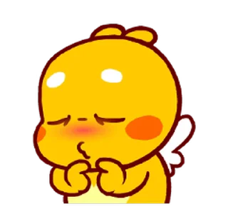 😊 emoji QooBee Agapi ~ ANIMATED Sticker02 @kal_pc Telegram sticker 22 of 24