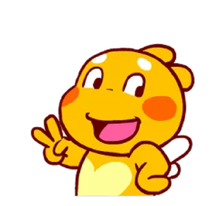 😊 emoji QooBee Agapi ~ ANIMATED Sticker02 @kal_pc Telegram sticker 10 of 24