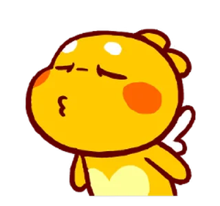 😊 emoji QooBee Agapi ~ ANIMATED Sticker02 @kal_pc Telegram sticker 16 of 24