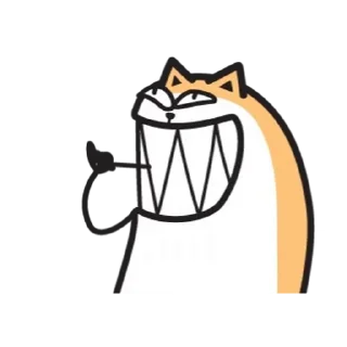 😊 emoji Bob Cat animated 6 @kal_pc Telegram sticker 3 of 24