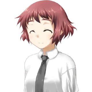 😊 emoji Katawa Shoujo __ Dole — @stckrRobot Telegram sticker 7 of 119