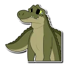 Sticker from Saltwater Crocodile