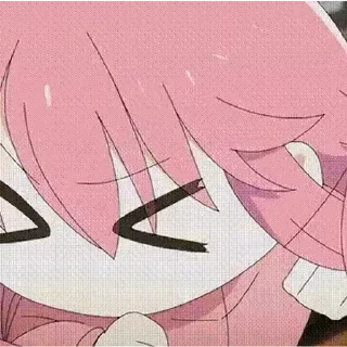 😊 emoji bocchi Telegram sticker 6 of 22
