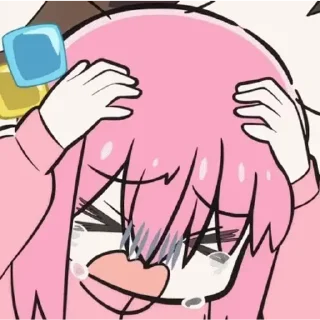 😊 emoji bocchi Telegram sticker 12 of 22
