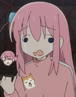 🤪 emoji Bocchi The Rock Telegram sticker 15 of 46