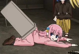 🚮 emoji Bocchi The Rock Telegram sticker 13 of 46