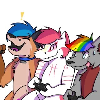 Sticker from Many The Wolf Reloaded