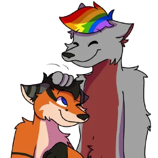 ✋ emoji Many The Wolf Reloaded Telegram sticker 8 of 15
