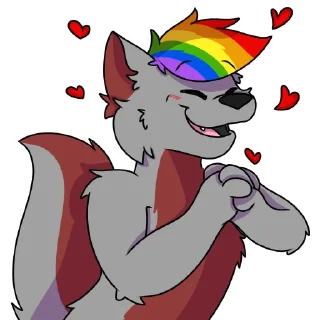 🥰 emoji Many The Wolf Reloaded Telegram sticker 13 of 15